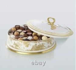 Royal Crown Derby Gold Aves Chocolate Box 1st Quality 22cm Wide