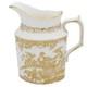 Royal Crown Derby Gold Aves Cream Milk Jug 2nd Quality