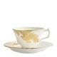 Royal Crown Derby Gold Aves Motif Tea Cup & Saucer 1st Quality