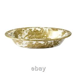 Royal Crown Derby Gold Aves Open Vegetable Dish 1st Quality