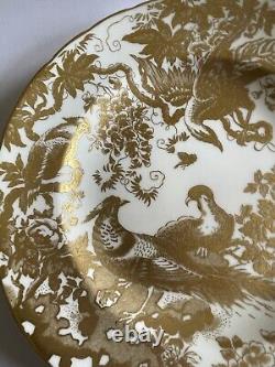 Royal Crown Derby Gold Aves Tea Plate 21cm 1st Perfect Condition XLI 1978 #21