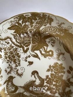 Royal Crown Derby Gold Aves Tea Plate 21cm 1st Perfect Condition XLI 1978 #21