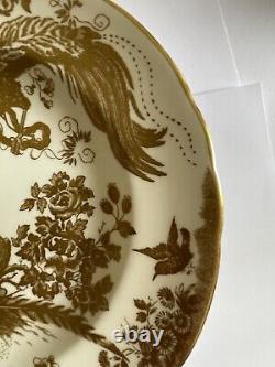 Royal Crown Derby Gold Aves Tea Plate 21cm 1st Perfect Condition XLI 1978 #21