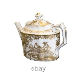 Royal Crown Derby Gold Aves Teapot 2nd Quality / Small
