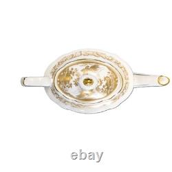 Royal Crown Derby Gold Aves Teapot 2nd Quality / Small
