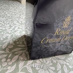 Royal Crown Derby Gold Sitting Duckling Paperweight with Gold Stopper