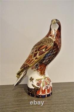 Royal Crown Derby Golden Eagle limited edition number 381 of 750 paperweight