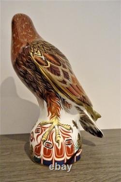 Royal Crown Derby Golden Eagle limited edition number 381 of 750 paperweight