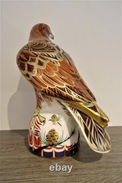 Royal Crown Derby Golden Eagle limited edition number 381 of 750 paperweight