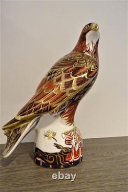Royal Crown Derby Golden Eagle limited edition number 381 of 750 paperweight