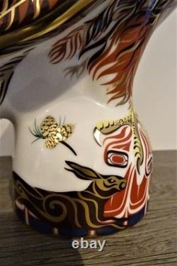 Royal Crown Derby Golden Eagle limited edition number 381 of 750 paperweight
