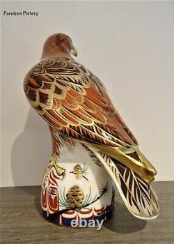 Royal Crown Derby Golden Eagle limited edition number 385 of 750 paperweight