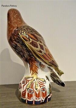 Royal Crown Derby Golden Eagle limited edition number 385 of 750 paperweight. RR