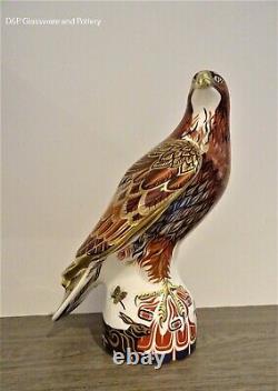 Royal Crown Derby Golden Eagle limited edition number of 750 paperweight