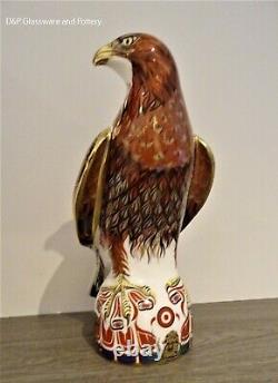 Royal Crown Derby Golden Eagle limited edition number of 750 paperweight