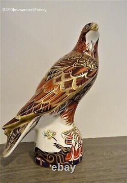 Royal Crown Derby Golden Eagle limited edition number of 750 paperweight