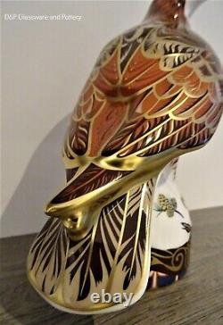 Royal Crown Derby Golden Eagle limited edition number of 750 paperweight