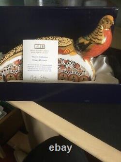 Royal Crown Derby Golden Pheasant 250 Collection. Limited Edition