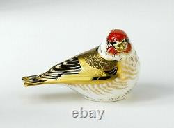 Royal Crown Derby Goldfinch Bird Paperweight New 1st Quality Boxed