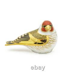 Royal Crown Derby Goldfinch Paperweight