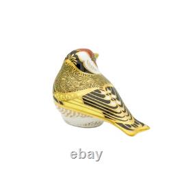 Royal Crown Derby Goldfinch Paperweight