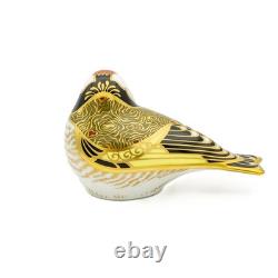 Royal Crown Derby Goldfinch Paperweight 1st Quality