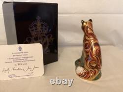 Royal Crown Derby Goviers Devonian Vixen Ltd Edition Paperweight