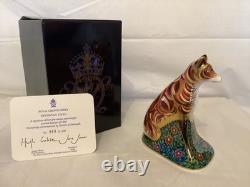 Royal Crown Derby Goviers Devonian Vixen Ltd Edition Paperweight