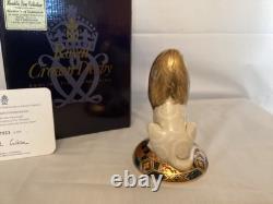 Royal Crown Derby Goviers Heraldic Lion Ltd Edition Paperweight