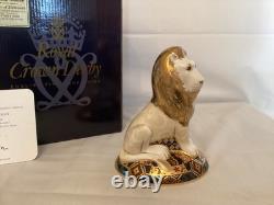 Royal Crown Derby Goviers Heraldic Lion Ltd Edition Paperweight