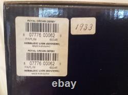 Royal Crown Derby Goviers Heraldic Lion Ltd Edition Paperweight