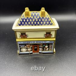 Royal Crown Derby Goviers of Sidmouth porcelain china shop miniature in box