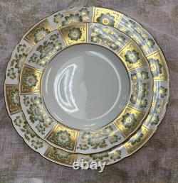 Royal Crown Derby Green Derby Panel Dessert/Salad Plate NEW! 8.5D