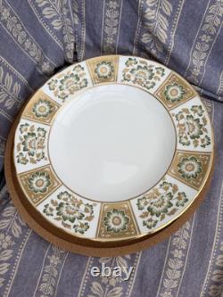 Royal Crown Derby Green Derby Panel Dinner Plate 10