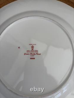 Royal Crown Derby Green Derby Panel Dinner Plate 10