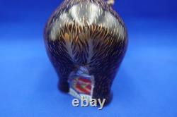 Royal Crown Derby Grizzly Bear Marked MMX Gold Stopper 1st Quality