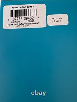 Royal Crown Derby'Hari The Infant Elephant' Limited Edition Paperweight Boxed