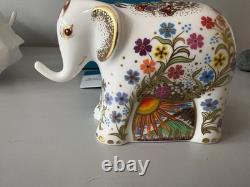 Royal Crown Derby'Hari The Infant Elephant' Limited Edition Paperweight Boxed