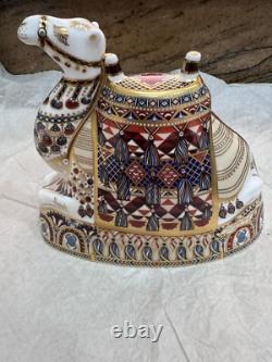 Royal Crown Derby Harrods Camel Paperweight