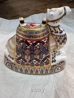Royal Crown Derby Harrods Camel Paperweight