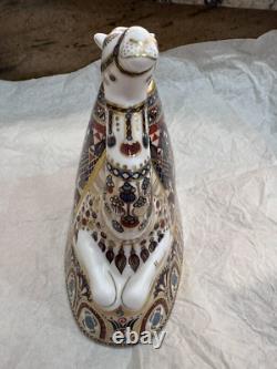 Royal Crown Derby Harrods Camel Paperweight