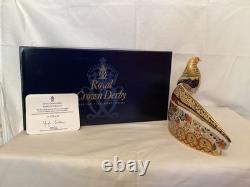 Royal Crown Derby Harrods Pheasant Limited Edition Paperweight Royal Crown Derby Harrods Pheasant Limited Edition Paperweight