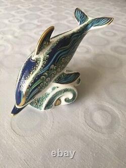 Royal Crown Derby Harry And Meghan Dolphins. 195 Pairs RRP £395