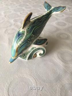 Royal Crown Derby Harry And Meghan Dolphins. 195 Pairs RRP £395