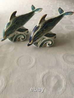 Royal Crown Derby Harry And Meghan Dolphins Limited Edition. 195 Pairs RRP £395