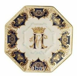 Royal Crown Derby, Harry & Meghan-A Royal Wedding Octagonal Plate limited