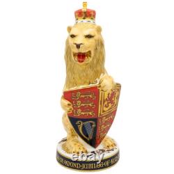 Royal Crown Derby Heraldic Lion (England) Paperweight 1st Quality (Ex-Display)