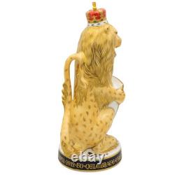 Royal Crown Derby Heraldic Lion (England) Paperweight 1st Quality (Ex-Display)