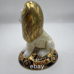 Royal Crown Derby Heraldic Lion with box and certificate