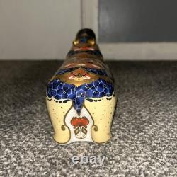 Royal Crown Derby Hippopotamus Limited Edition Paperweight With Good Stopper